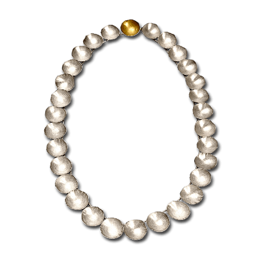 Fragment Silver (Gold Clasp) Necklace